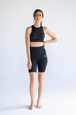 Black Shorts + Sports Bra Set - 3XL ONLY